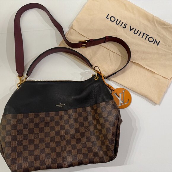 Louis Vuitton Damier Ebene Calfskin Maida in Black - Picture 2 of 16